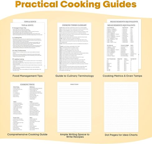 WEMATE Recipe Book to Write in Your Own Recipes, Hardcover Blank Recipe Books, 75 Recipes for Family to Organize Your Recipes, Cooking Gifts,6" x 8", Purple in Kuwait