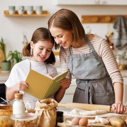 WEMATE Recipe Book to Write in Your Own Recipes, Hardcover Blank Recipe Books, 75 Recipes for Family to Organize Your Recipes, Cooking Gifts,6" x 8", Purple in Kuwait