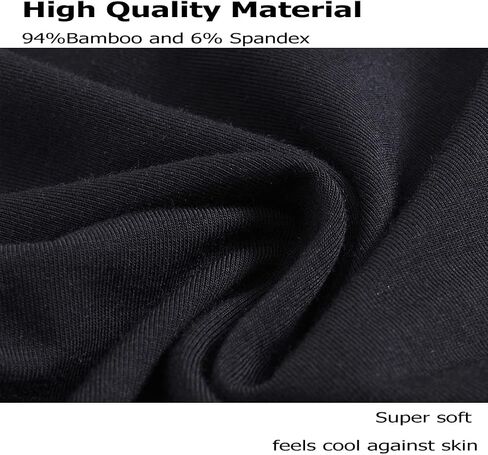 ZONBAILON Men's Bamboo Viscose Long Leg Boxer Briefs Underwear M L XL 2XL 3XL in Kuwait