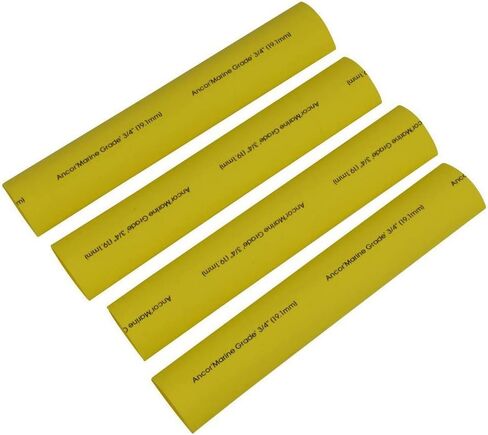 ANCOR MARINE GRADE 307648 Electrical Adhesive Lined Heat Shrink Tubing (1-Inch Diameter, 48-Inches Long, Red) in Saudi Arabia