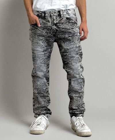 Southpole Men's Stretch Biker Denim Skinny Jeans in Saudi Arabia