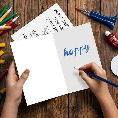 Funny Fathers Day Card Gifts for Dad, Unique Fathers Day Card Gifts from Daughter Son, Best Gift for Dad Who Wants Nothing in Saudi Arabia