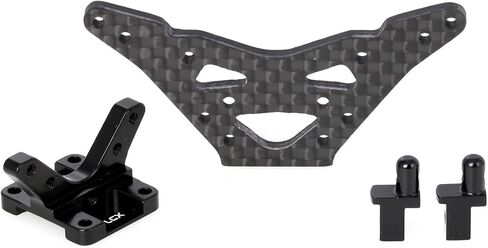 LCX Racing RC Car CNC Machined Carbon Fibre Front Rear Shock Tower Shock Mount for 1/18 LOSI Mini-T 2.0, Upgrades Parts Accessories (Front Shock Tower) in Kuwait