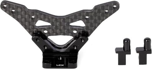 LCX Racing RC Car CNC Machined Carbon Fibre Front Rear Shock Tower Shock Mount for 1/18 LOSI Mini-T 2.0, Upgrades Parts Accessories (Front Shock Tower) in Kuwait