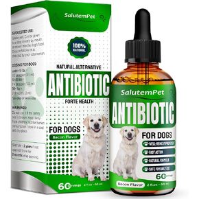 Natural Antibiotics for Dogs | Dog Antibiotics | Supports Dog Allergy Relief | Dog Itch Relief | Dog Allergy Support | Dog Multivitamin | Pet Antibiotics | Dog Antibiotics | 2 Oz in Kuwait
