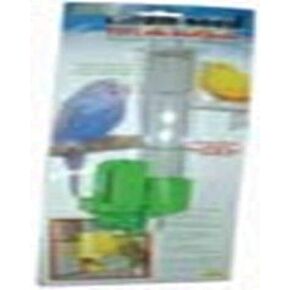 JW Pet Company Clean Seed Silo Bird Feeder Bird Accessory, Regular (Colors Vary) (Pack of 2)