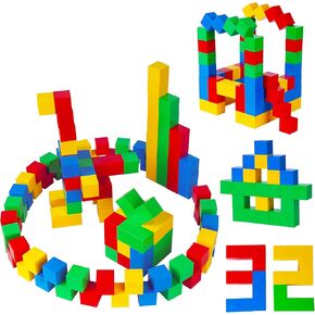 Tigerdoe 54 PCS مكعبات مغناطيسية تعليمية للأطفال | ألعاب Montessori الحسية للبنين والبنات | مجموعة الكتلة المغناطيسية التعليمية قبل المدرسة
