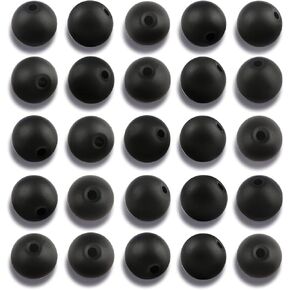 100pcs 8mm Matte Matte Black Onyx Agate Beads Round Rould Gemstone Stone Beads for Jewerly with Crystal Stretch Cord