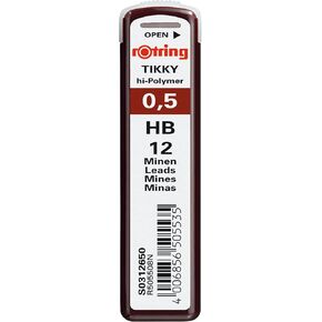 تعبئة تعبئة Tikky Hi-Polymer Lead ، 0.5 مم ، HB (312650)