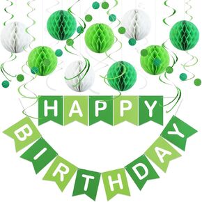 مجموعة زخارف عيد ميلاد الباستيل-مجموعة من 17 قطعة مع لافتة عيد ميلاد سعيد مسبقًا ، كرات العسل ، إكليل ودوامات | لوازم الحفلات موضوع معكرون للنساء الفتيات ، والمراهقين البالغين