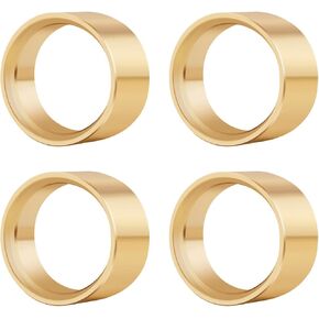 4pcs النحاس النحاس الداخلي حلقة حلقة حلقة رنين الملاءمة صحن عميق rc 1.0 بوصة محاور العجلة