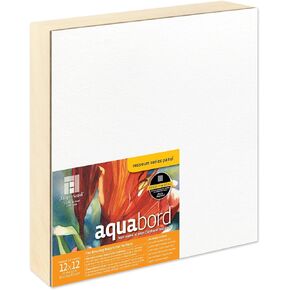 Ampersand Art Supply Supply Painting Painting Plane: Museum Series Aquabord ، 7/8 Inch Floft Profile ، 11 "× 14"