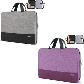 Ytonet 15.6 inch TSA Laptop Bag Laptop Sleeve Water Resistant Computer Case