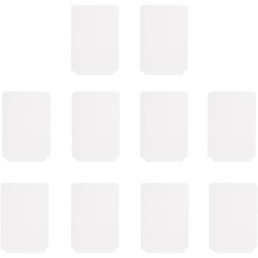 Pyd Life 10 Pack Sublimation Sucrylic Presplising Sheets Blanks White 5 "× 7" إطارات صور لمكافحة الخشب LED ، لطباعة آلة الصحافة الحرارية