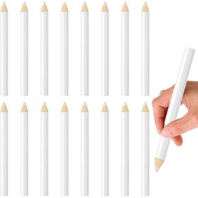 علامة الخياطة قلم رصاص 16pcs بيضاء غير مرئية قلم أقراص النسيج لوقوعه لعلامات المقطوع