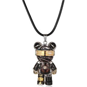Unique Bear Necklace - Handcrafted Original Design Pendant in Saudi Arabia