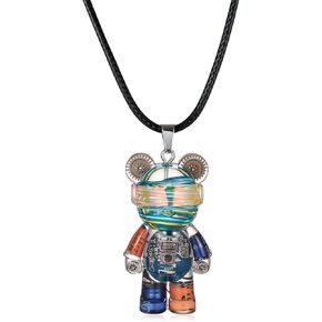 Unique Bear Necklace - Handcrafted Original Design Pendant