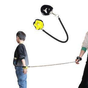 exct expr Wrist Leash Walkness للأطفال الأكبر سنًا مع حبل مرنة الحبل المرن بحجم معصم ملفوف مع الكفة لتلبية التوحد ADHD