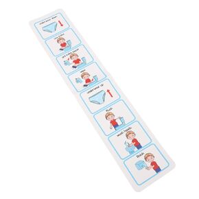 Brrnoo Potty Training الجدول الزمني البصري ، الجدول الزمني لقعادة التوحد خطوة بخطوة خطوة بخطوة الجداول البصرية للأطفال مغلفة القعادة الجدول الزمني المرحاض ASD المرئي للأطفال ، #311