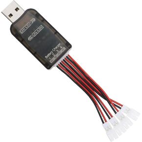 4CH Micro USB Charger Charger USB USB متوافق مع MCPX متوافق مع MOLEX متوافق مع بطارية موصل JST