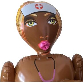نفخ نفخ حجم الدمية حجم الحياة مع العريس وشاح الحفلات الحفل