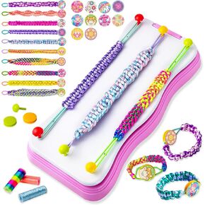 Girlink Friendship Bracelet Making Toys - DIY Arts and Crafts Toys - String Bracelets Maker Craft للأعمار 6-12