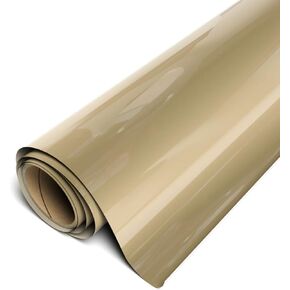 SISER Easyweed Heat Transfer Vinyl 11.8 "× 20 قدمًا (Gold Gold) متوافق مع SISER ROMEO/JULIET وغيرها