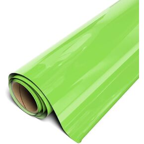 SISER Easyweed Heat Transfer Vinyl 11.8 × 15 قدمًا (LIME) - متوافق مع SISER و CRICUT و SYCHOUETTE وغيرها