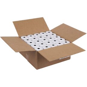 AM-ink 2 1/4 "× 85 'الورق الحراري النقدي سجل POS POP (50 Rolls)