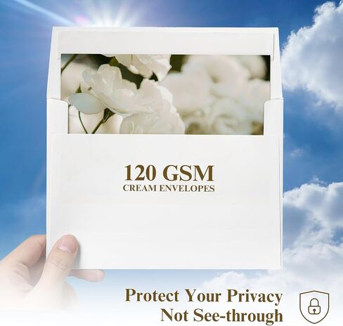 A4 White Envelopes 4x6 100 Pack, Goefun 4.25 x 6.25 Invitation Envelopes Self Seal,120 GSM Printable for 4x6 Cards, Photos, Invitations, Weddings, Graduation, Baby Shower in Saudi Arabia