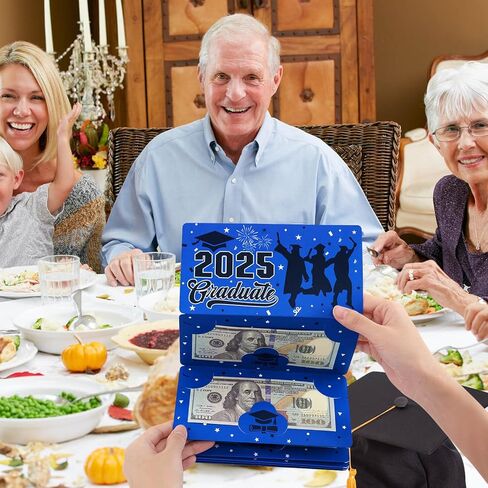 Class of 2025 Surprise Money Envelopes For Cash Gifts, Graduation Money Gift Ideas For Men Women Girl Boy Daughter Son, College Middle High School Graduation Gifts (Blue) in Kuwait