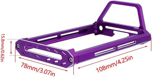4PCS Transmitter Protector Frame/Control Base Protector Frame/Transmitter Steering Wheel/Transmitter Steering Wheel Trigger for Flysky Noble NB4 Remote Control Upgrade Parts （Purple） in Saudi Arabia