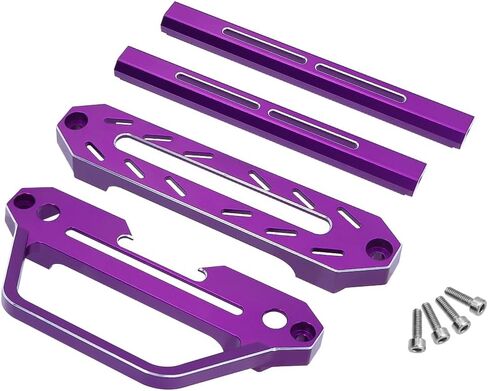 4PCS Transmitter Protector Frame/Control Base Protector Frame/Transmitter Steering Wheel/Transmitter Steering Wheel Trigger for Flysky Noble NB4 Remote Control Upgrade Parts （Purple） in Saudi Arabia