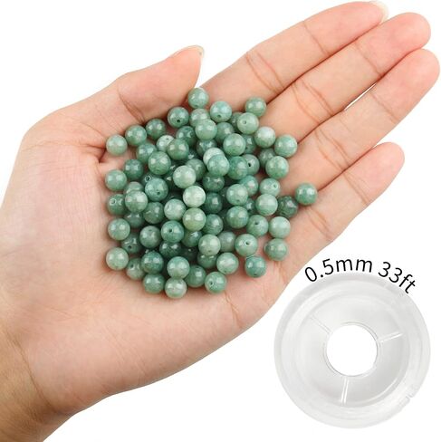 100pcs 8mm Matte Matte Black Onyx Agate Beads Round Rould Gemstone Stone Beads for Jewerly with Crystal Stretch Cord in Kuwait