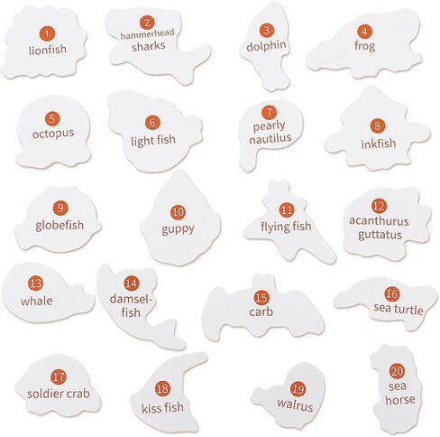 ONEST 8 Pieces Wooden Magnetic Fishing Poles Wooden Magnet Poles Fishing Rod Learning Games for Kindergarten Preschool Girl Boy in Saudi Arabia