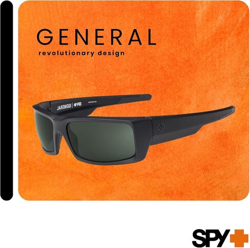 SPY General Rectangle Sunglasses for Men for Women + BUNDLE with Designer iWear Complimentary Eyewear Kit in Kuwait