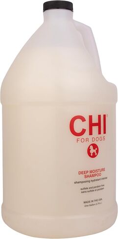 CHI for Dogs Deep Moisture Shampoo, Professional Quality Dog Grooming Formulas, Gallon (128 fl oz) Size in Saudi Arabia