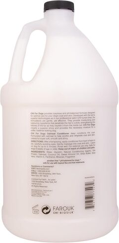 CHI for Dogs Deep Moisture Shampoo, Professional Quality Dog Grooming Formulas, Gallon (128 fl oz) Size in Saudi Arabia