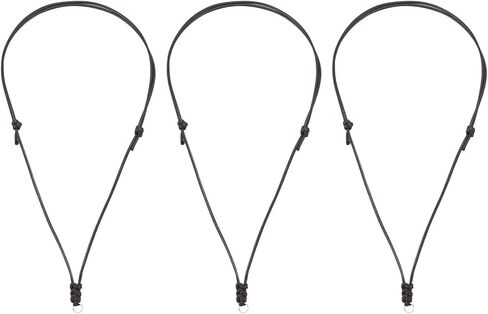 Beadthoven 30pcs حبل الحبل الحبل قول قابلة للضبط مزدوج معقدة سلسلة 1.5 ملم حبل السلسلة مع حلقة معدنية لتعليق المجوهرات صنع المجوهرات صنع الحبل البني للرجال النساء in Kuwait