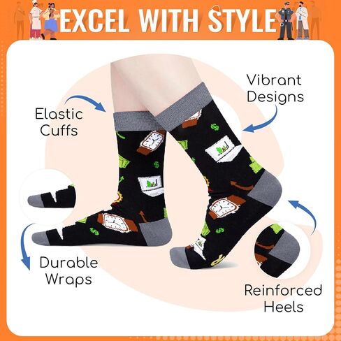 HAPPYPOP Firefighter Gifts For Men Fireman Gifts - Firefighting Gifts Fire Chief Fire Fighter Gifts, Firefighter Socks in Saudi Arabia