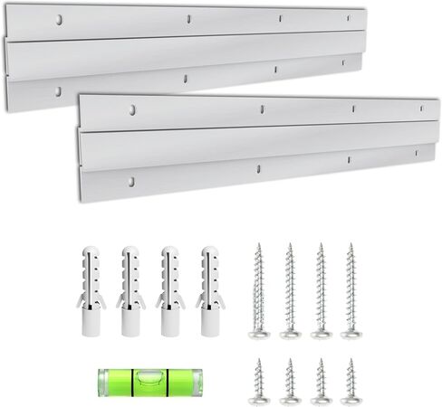 French Cleat Mirror Hanger Kit 2 inch 2 Pairs 30 lb Z Hanging Heavy Picture Mirror Frame Wall Mounting Bracket Hardware Duty Clips Hangers Brackets Mount Cleat Cabinet Shelf Hooks Art Board Canvas in Saudi Arabia