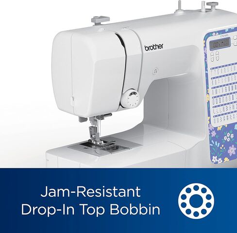 Brother CP2160L Computerized Sewing Machine with 60 Built -In Stitches, LCD Display, 7 Included Feet, Lavender Floral in Kuwait