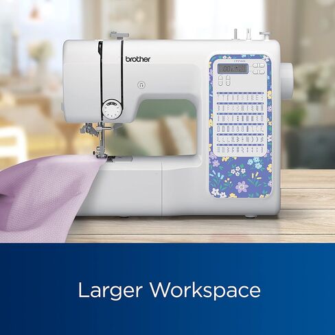 Brother CP2160L Computerized Sewing Machine with 60 Built -In Stitches, LCD Display, 7 Included Feet, Lavender Floral in Kuwait