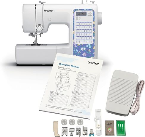 Brother CP2160L Computerized Sewing Machine with 60 Built -In Stitches, LCD Display, 7 Included Feet, Lavender Floral in Kuwait