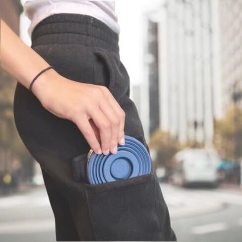 HYDAWAY Collapsible Pint - 16 oz, Silicone & Steel Rim I Collapsible Cup for Beer, Water & Soda, Portable Drinking Cup for Party, Camping, Backpacking & Hiking, Folding Travel Cups Collapse to 1-inch in Saudi Arabia