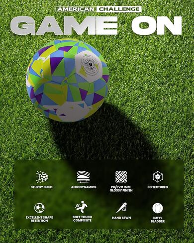 American Challenge Tempo Soccer Ball in Kuwait