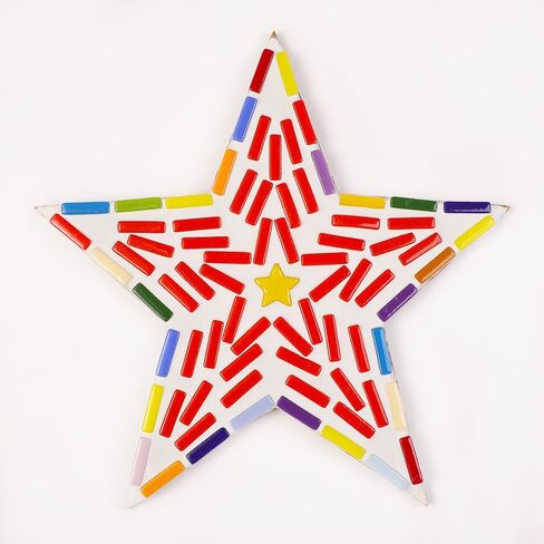 1 LB 5x20mm Glass Strips Mosaic Tiles for Home Decoration, Mini Recycled Glass Stick Tile for DIY Crafts Art & Children DIY Hobbies (RS900) in Saudi Arabia