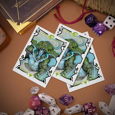 Ultra PRO - Tarkir Dragonstorm Ureni, The Song Unending 105ct APEX Deck Protector™ Sleeves for Magic: The Gathering in Saudi Arabia