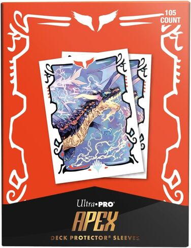 Ultra Pro - Tarkir Dragonstorm ureni ، الأغنية التي لا تنتهي 105CT Apex Deck Protector ™ من أجل السحر: The Gathering in Kuwait