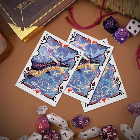 Ultra Pro - Tarkir Dragonstorm ureni ، الأغنية التي لا تنتهي 105CT Apex Deck Protector ™ من أجل السحر: The Gathering in Kuwait